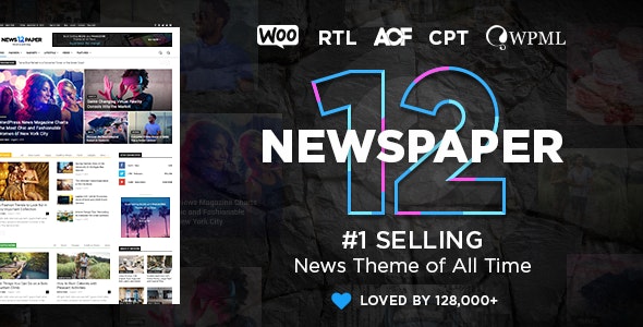Newspaper - News & WooCommerce WordPress Theme Nulled