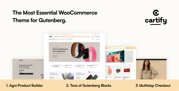 Cartify - WooCommerce Gutenberg WordPress Theme - WooCommerce eCommerce