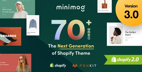 Minimog - The Next Generation Shopify Theme - Fashion Shopify Free Download