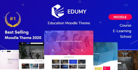 Edumy - Premium Moodle LMS Theme