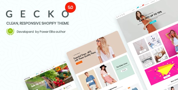 Gecko 5.0 - Responsive Shopify Theme - RTL support - Fashion Shopify