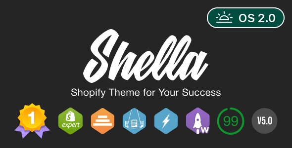 Shella - Multipurpose Shopify Theme. Fast, Clean, and Flexible. OS 2.0 - Fashion Shopify